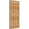 Ekena Millwork Spaced Board-n-Batten Shutters, Rough Sawn Western Red Cedar, 28 7/8W x 57H, PR RBS06S29X057RWR - alternate 4